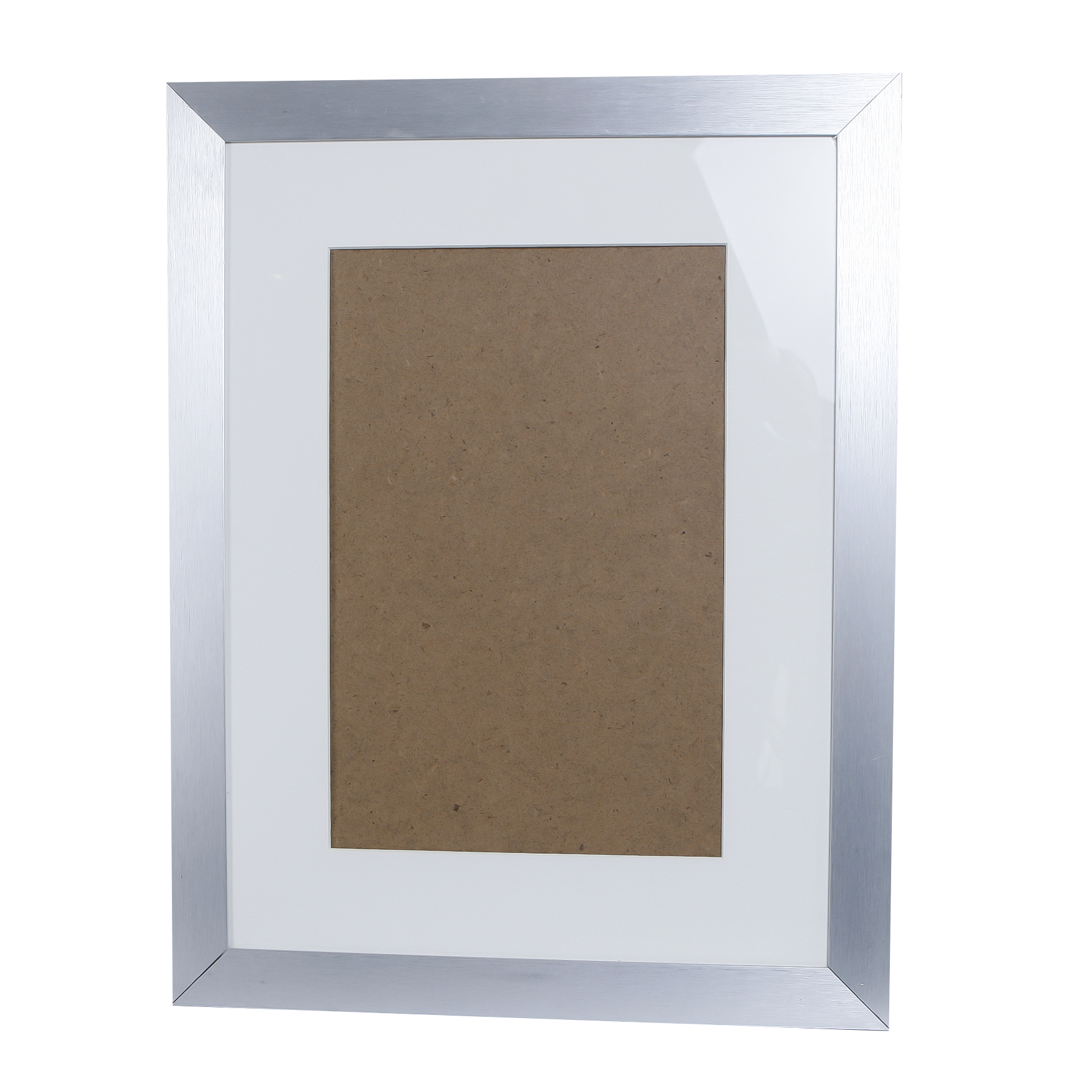 ALU fotolijst zilver 30x40 cm + pp