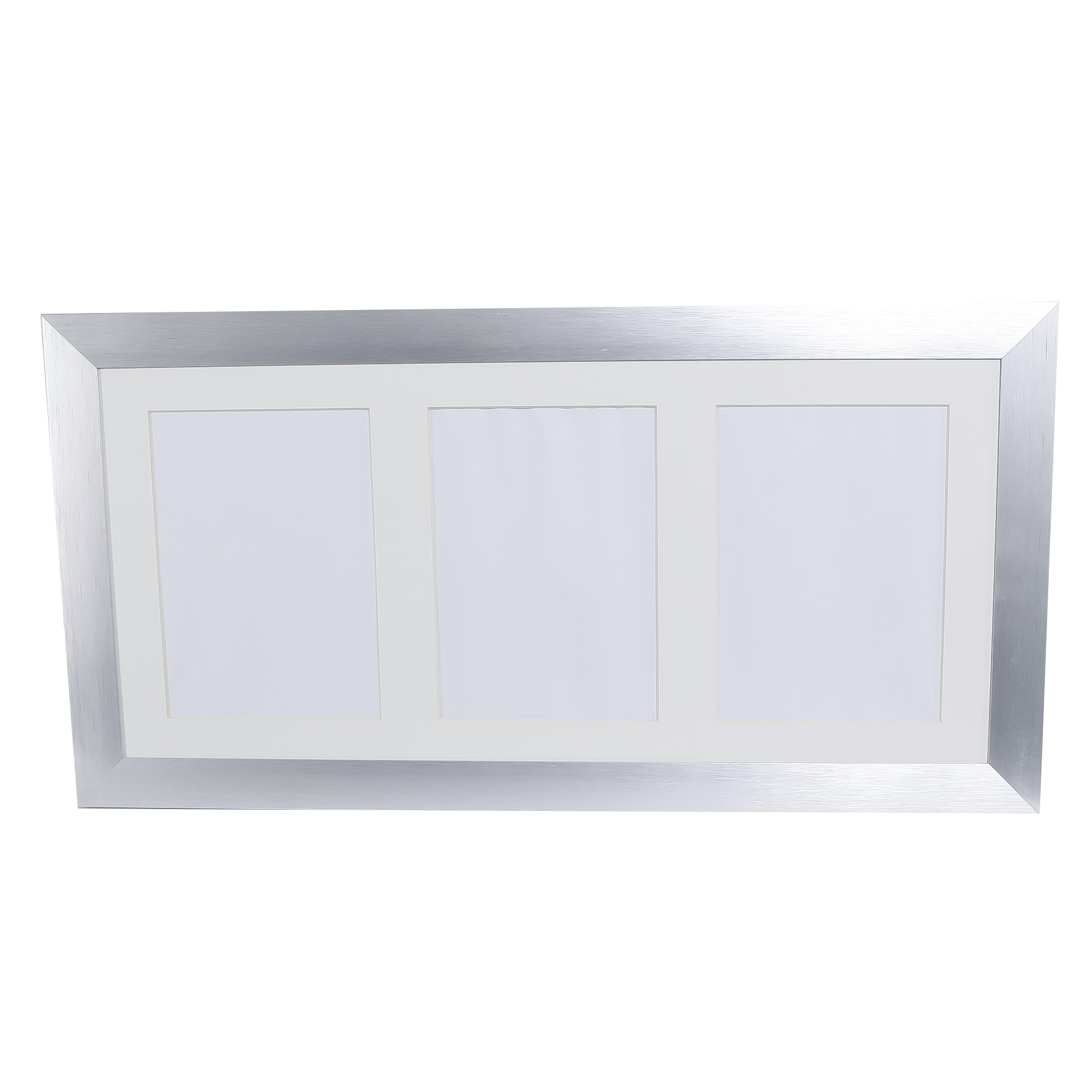 ALU fotolijst zilver + pp 3x 13x18 cm