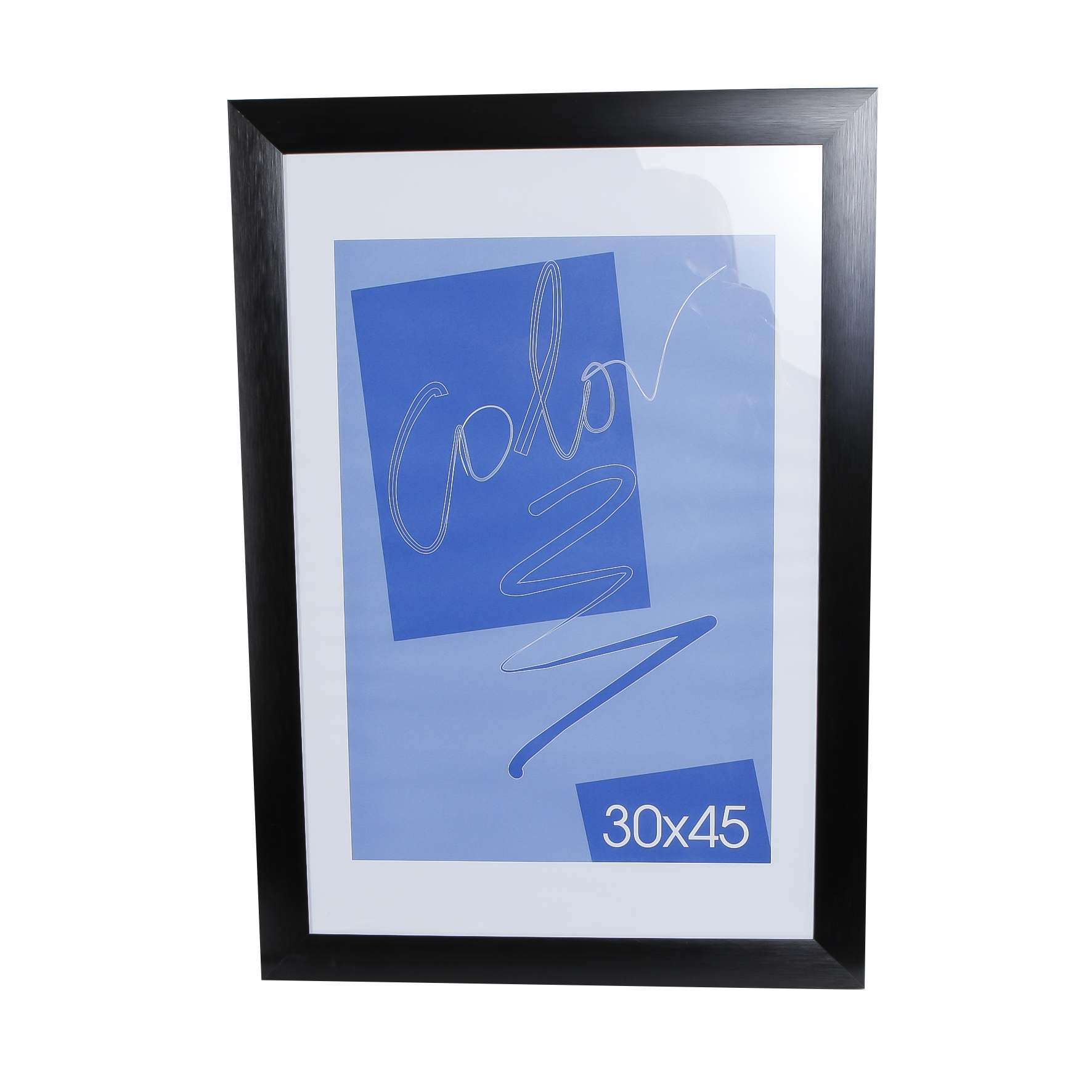 ALU fotolijst zwart 30x45 cm