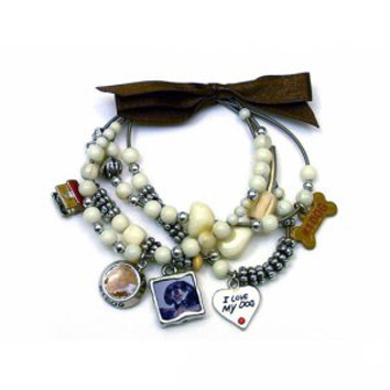 Photo Jewelry Bracelet Theme Dog