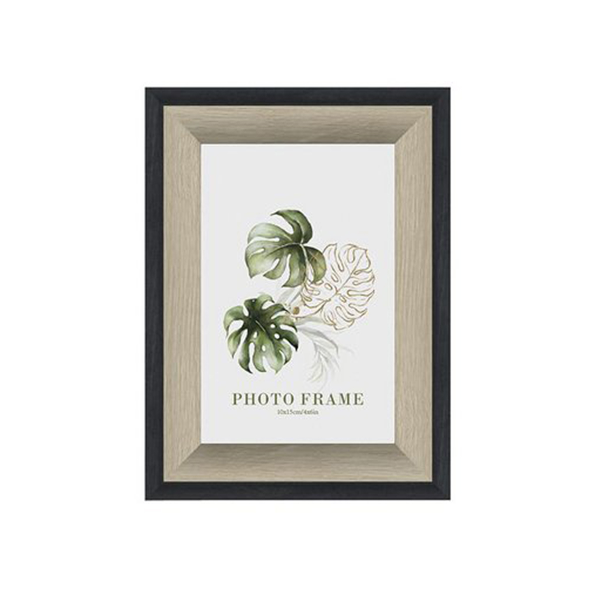 Fotolijst Frame-Zwart 10x15 cm