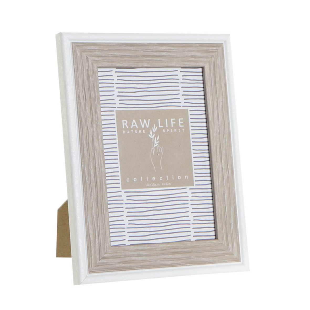 Fotolijst 'Raw Life' Bruin 10x15 cm