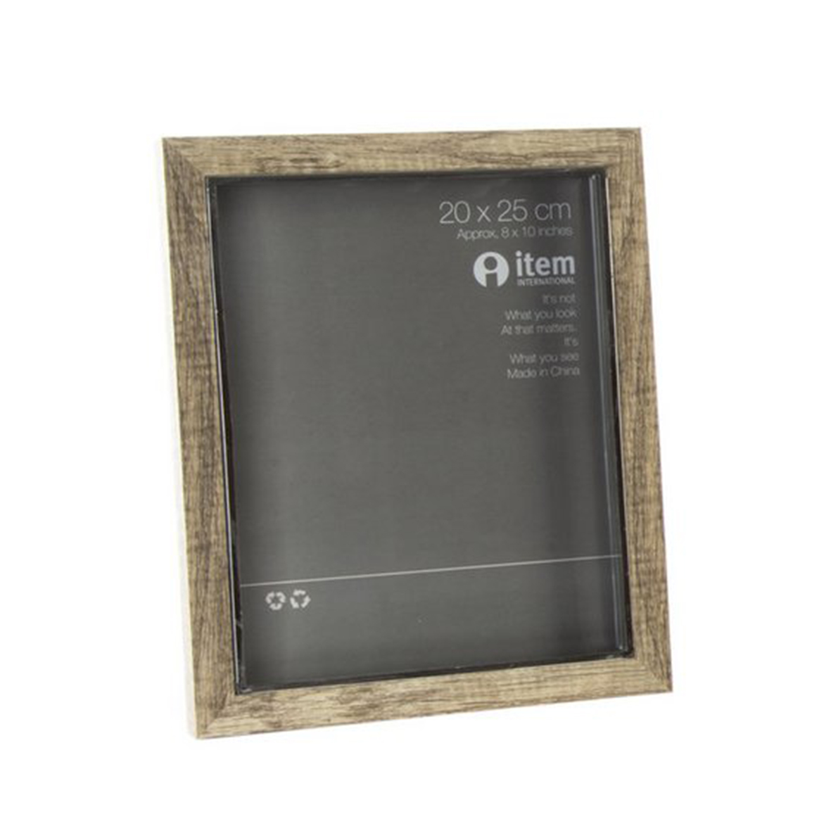 Fotolijst 'Natuurlijk' Donker 20x25 cm