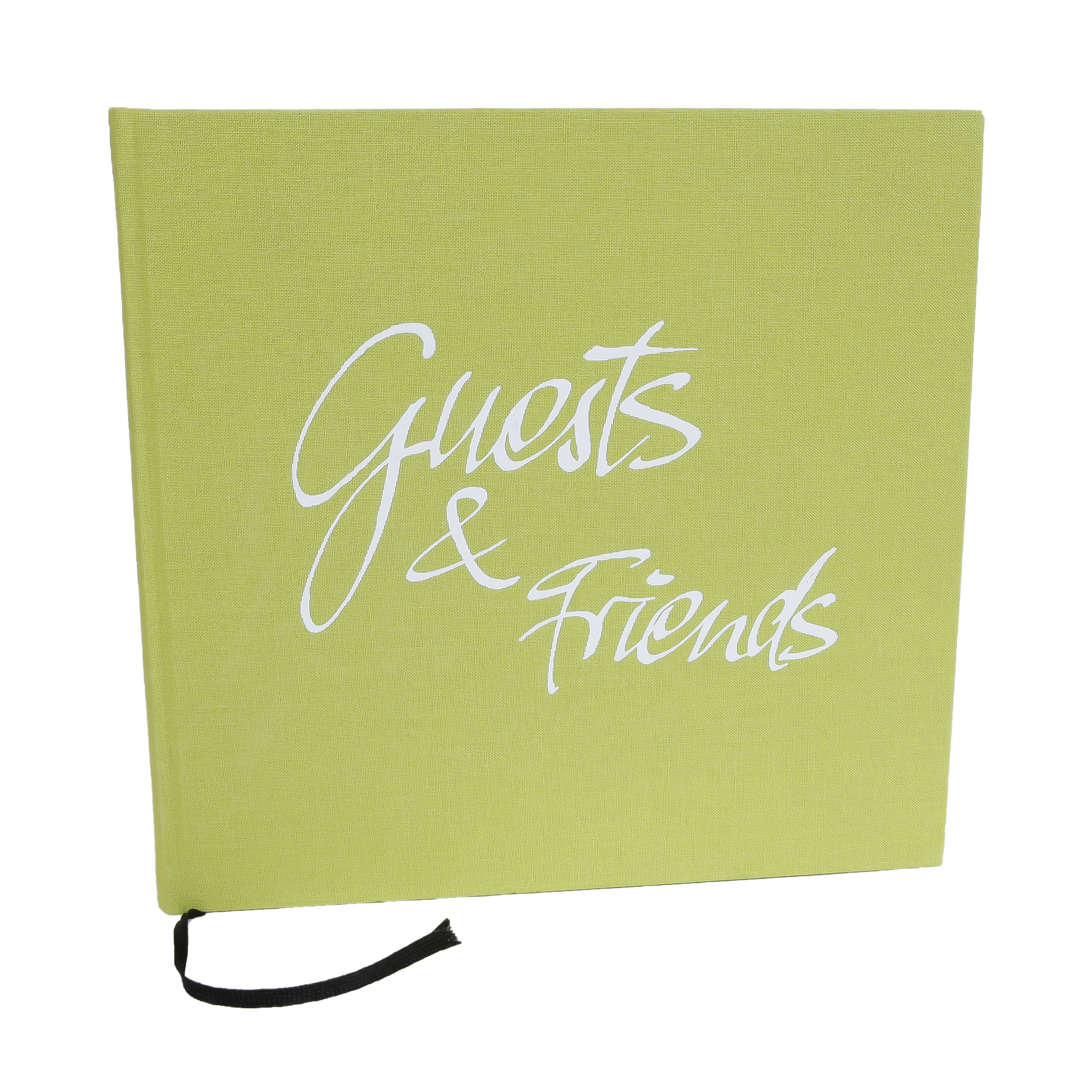 Gastenboek Lime 24x23,5 cm