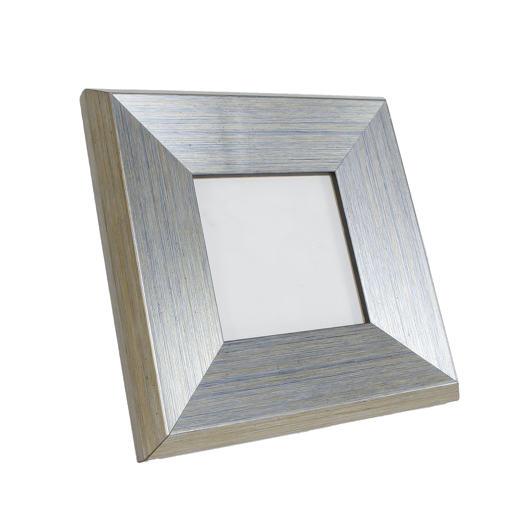 Fotolijst Goud/Blauw 9x9 cm