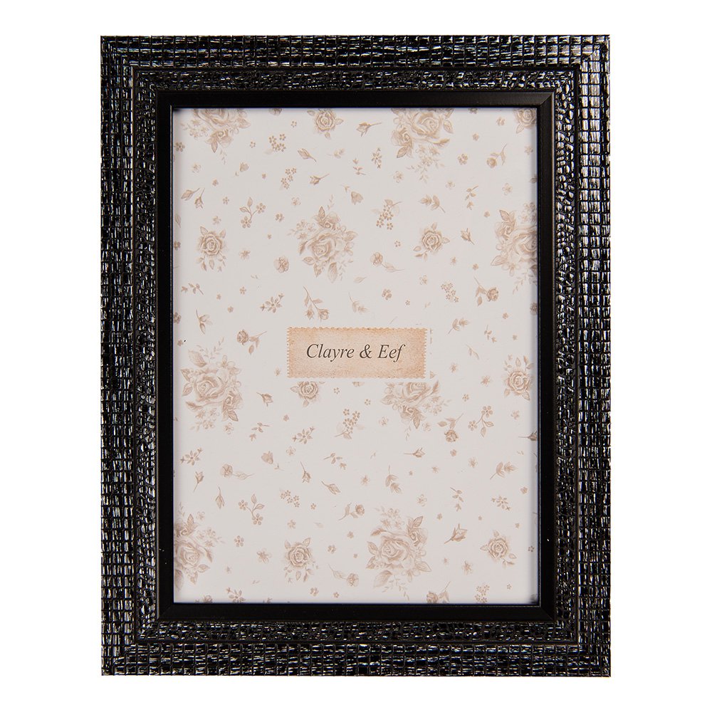 Fotolijst zwart motief kunststof